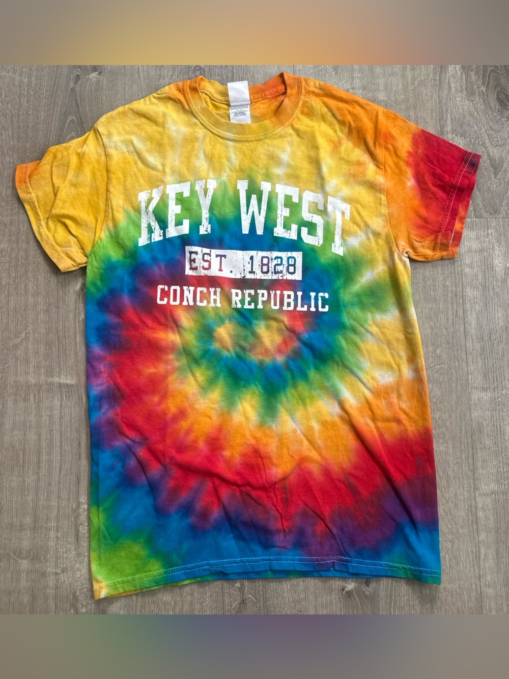 Key West Tie-Dye Short Sleeve Tee - Multi